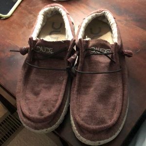 Hey Dude Wally Burgundy